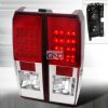 Hummer H3 2006-2007 LED Tail Lights -  Red 