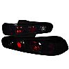 Acura Integra  1994-2001 Glossy Black W/ Smoke Lens Euro Tail Lights 