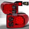 Toyota Land Cruiser 2007-2009 LED Tail Lights -  Red Smoke 