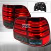 Toyota Land Cruiser  1998-2005 Red / Smoke LED Tail Lights 