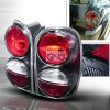 Jeep Liberty   2002-2004 Euro Tail Lights - Chrome  