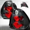 Chevrolet Malibu  2004-2006 Black Euro Tail Lights 