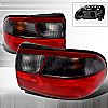 Chevrolet Malibu  1997-2003 Red / Smoke Euro Tail Lights 