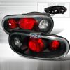 Mazda Miata  1990-1997 Black Euro Tail Lights 