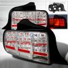 Ford Mustang  2005-2009 Chrome LED Tail Lights 