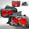 Ford Mustang  2005-2009 Black Euro Tail Lights 