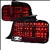 Ford Mustang  2005-2009 Red LED Tail Lights 
