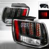 Ford Mustang  1999-2004 Chrome LED Tail Lights 