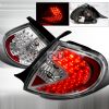 Dodge Neon  2000-2002 Chrome LED Tail Lights 