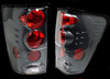 Nissan Titan 2004-2006 Euro Tail Lights Carbon Fiber