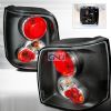 Volkswagen Passat  1997-2000 Black Euro Tail Lights 