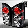 Nissan Pathfinder  2005-2012 Black Euro Tail Lights 