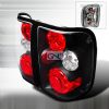 Ford Ranger  2001-2003 Black Euro Tail Lights 