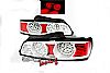 Acura RSX  2005-2006 Brush Silver LED Tail Lights 