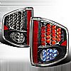 Chevrolet S10 Pickup  1994-2004 Black LED Tail Lights 