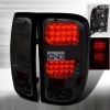 Gmc Sierra  2007-2012 Smoke LED Tail Lights 