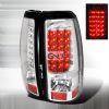 Chevrolet Silverado  2003-2006 Chrome LED Tail Lights 