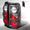 Chevrolet Silverado  2003-2006 Black Euro Tail Lights 