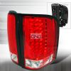 Chevrolet Silverado  2007-2011 Red LED Tail Lights 