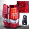 Chevrolet Silverado  1999-2002 Red LED Tail Lights 