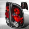 Toyota Tacoma  2005-2010 Black Euro Tail Lights 