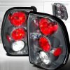 Chevrolet Trailblazer   2002-2005 Euro Tail Lights - Chrome  