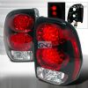 Chevrolet Trailblazer  2002-2007 Red LED Tail Lights 