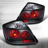 Scion TC  2005-2010 Black Euro Tail Lights 