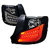 Scion TC  2011-2011 Glossy Black W/ Smoked Lens LED Tail Lights 