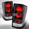 Nissan Titan   2004-2008 Euro Tail Lights - Chrome  