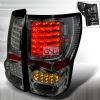 Toyota Tundra 2007-2010 LED Tail Lights -  Smoke 