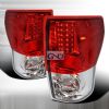 Toyota Tundra 2007-2008 LED Tail Lights -  Red 