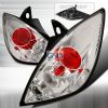 Nissan Versa   2007-2010 Euro Tail Lights - Chrome  