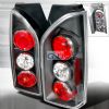 Nissan Xterra  2005-2012 Black Euro Tail Lights 