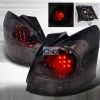 Toyota Yaris 3 Door 2007-2008 Smoke LED Tail Lights 