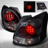 Toyota Yaris 3 Door 2007-2008 Black LED Tail Lights 