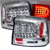 Dodge Charger 2005-2008 Chrome LED Tail Lights