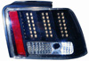 Ford Mustang 1999-2004 Black LED Tail Lights