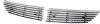 Mazda Cx-7  2007-2009 Polished Main Upper Aluminum Billet Grille