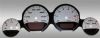 Dodge Challenger 2009-2009 Base Silver / Silver Night Performance Dash Gauges