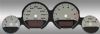 Dodge Magnum 2005-2009 Rt Silver / Silver Night Performance Dash Gauges