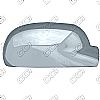 Chevrolet Trailblazer  2002-2009, Full Chrome Mirror Covers