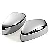 Ford Focus  2012-2013, Half Chrome Mirror Covers