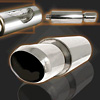 Single Outlet Titanium Tip Muffler