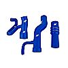 Audi S4  1992-1997 Mishimoto Silicone Turbo Hose Kit - Blue