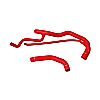 Gmc Sierra 6.6l Duramax 2500 2001-2005 Mishimoto Silicone Radiator Hose Kit - Red