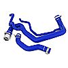 Chevrolet Silverado 6.6l Duramax 2500 2006-2010 Mishimoto Silicone Radiator Hose Kit - Blue