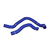 Honda Civic W/ B16 1988-1991 Mishimoto Silicone Radiator Hose Kit - Blue