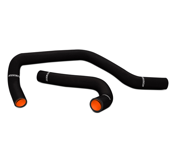 MISHIMOTO MMHOSEEVOUBK Mishimoto Mitsubishi EVO 4/5/6 Upper Black Silicone Hose