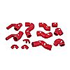 Audi S4  1997-2002 Mishimoto Silicone Turbo Hose Kit - Red